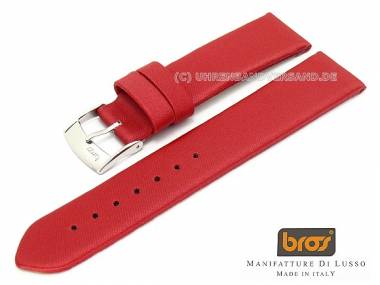 Watch strap Bros -Tessuto- 22mm red textile - Bild vergr��ern 