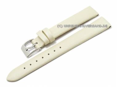Watch strap 12mm beige satin by Condor (width of buckle 10 mm) - Bild vergr��ern 