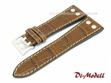 Watch band 26mm light brown by Di-Modell -Venezuela-  - Bild vergr��ern 