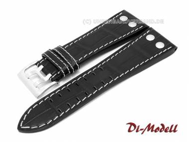Watch band 26mm black by Di-Modell -Venezuela-  - Bild vergr��ern 