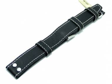 Watch band 20mm black by Di-Modell -Tornado- - Bild vergr��ern 