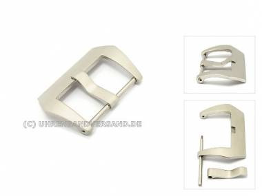 Large Buckle (HeBD-2017) suitable for Panerai stainless steel 22mm brushed finish - Bild vergr��ern 