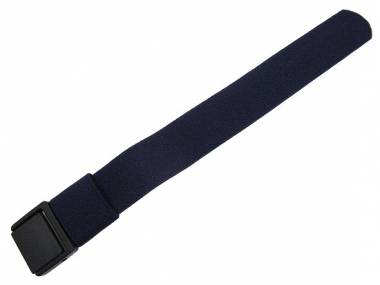 Watch band 25mm (Small) dark blue -Stretch- synthetic - Bild vergr��ern 