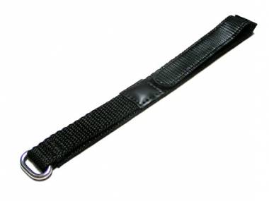 Watch band 22mm black velcro - Bild vergr��ern 