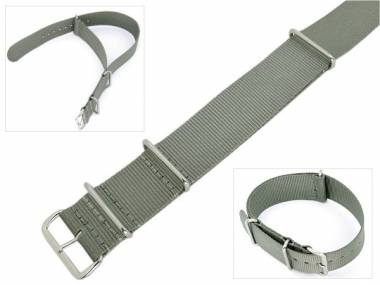 Watch band 24mm gray NATO-style - Bild vergr��ern 
