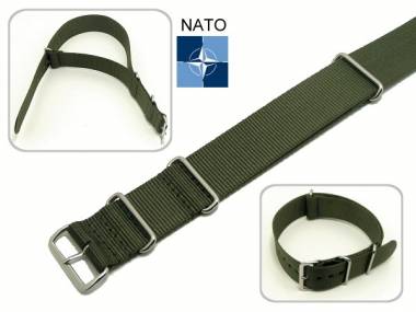 Watch band 18mm olive green NATO-style - Bild vergr��ern 