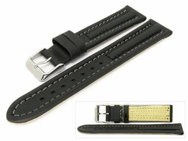 Watch band 18mm black Birkenstock -Arizona- - Bild vergr��ern 