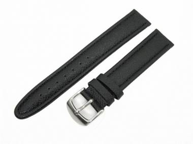 Watch band 18mm black fashionable print Original Marburger - Bild vergr��ern 