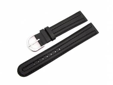 Watch band 18mm black by Eichmueller - Bild vergr��ern 