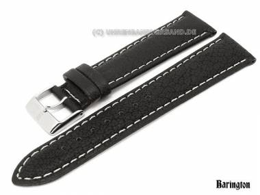 Watch band 18mm black Barington -Water Buffalo- - Bild vergr��ern 