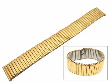 Expansion band stainless steel 18mm polished elegant - Bild vergr��ern 