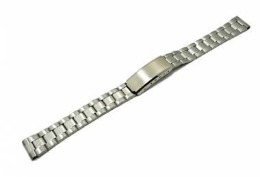 Watch band 14mm stainless steel partly polished elegant from Eichmueller - Bild vergr��ern 