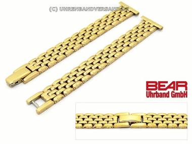 Stainless steel band 14mm golden polished elegant from BEAR - Bild vergr��ern 