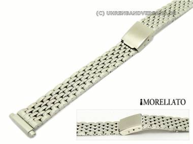 Watch strap telescopic end 12-16 mm stainless steel -Millepiedi- partly polished by MORELLATO - Bild vergr��ern 