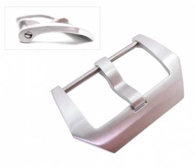 Large Buckle (RiBD2101) for Panerai stainless steel 26mm polished - Bild vergr��ern 