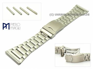Watch band stainless steel 28-32mm multiple ends matt finish from Piero Magli - Bild vergr��ern 