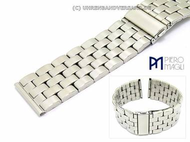 Watch band stainless steel 26-30mm multiple ends polished classic from Piero Magli - Bild vergr��ern 