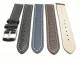 TOP: Watch band CLASSIC ADVENTURE 18 - 24mm black, dark brown or dark blue grained surface