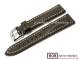 Watch band 20mm dark brown Marino Gator for Breitling by BOB (width of buckle 18 mm)