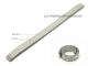 Watch band stainless steel 10mm expansion band partly polished
