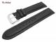 Watch band 20mm black by Di-Modell \