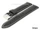Watch band 22mm black Barington \