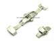 Butterfly clasp (HeBFS-14) 20mm stainless steel brushed finish push button release