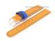 Watch band for children 14mm orange loops blue and dark blue (width of buckle 14 mm)