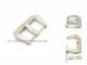 Large Buckle (HeBD-2017) suitable for Panerai stainless steel 24mm brushed finish