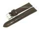 Watch band 18mm dark brown African-Croco (width of buckle 18 mm)