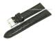 Watch band 18mm black African-Croco (width of buckle 18 mm)