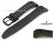 Replacement watch strap JUNGHANS 20mm black caoutchouc for 050/2097, 050/2990, 014/4025 etc.