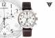 Men\'s watch Chronograph silver face leather strap by Junkers (*JK*HU*)