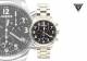 Men\'s watch Chronograph black face stainless steel band by Junkers (*JK*HU*)