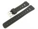 Watch band 18mm black for CASIO etc. PVC