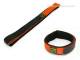 Watch band 14mm orange velcro