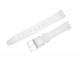 Watch band for Swatch 12mm transparent synthetic smooth surface