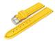 Watch band 18mm yellow waterproof (width of buckle 16 mm)