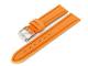 Watch band 22mm orange waterproof (width of buckle 20 mm)