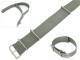 Watch band 18mm gray NATO-style