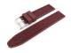 Watch band 20mm bordeaux silicone with stripes (width of buckle 20 mm)
