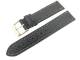 TOP: Watch band 20mm dark blue carbon look with light seam