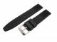 Sports band 18mm black silicone smooth surface
