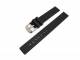 TOP: Sports band 12mm black silicone smooth surface (width of buckle 12 mm)