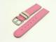 Watch band for children 16mm pink double seam (width of buckle 16 mm)