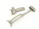 Flip clasp (HeKFS-04) 16mm stainless steel matt