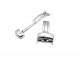 Flip clasp (HeKFS-03) 24mm stainless steel polished