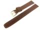 Watch band 12mm brown grained surface