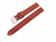 Watch band 14mm auburn teju-grain (width of buckle 12 mm)