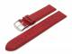 Watch band 28mm dark red smooth surface (width of buckle 26 mm)